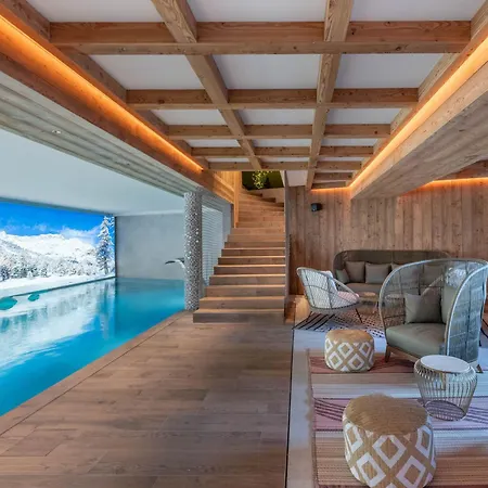Apartment Neuf Ski-in/ski-out Avec Piscine, Et Cheminee A 1850 - Fr-1-564-109